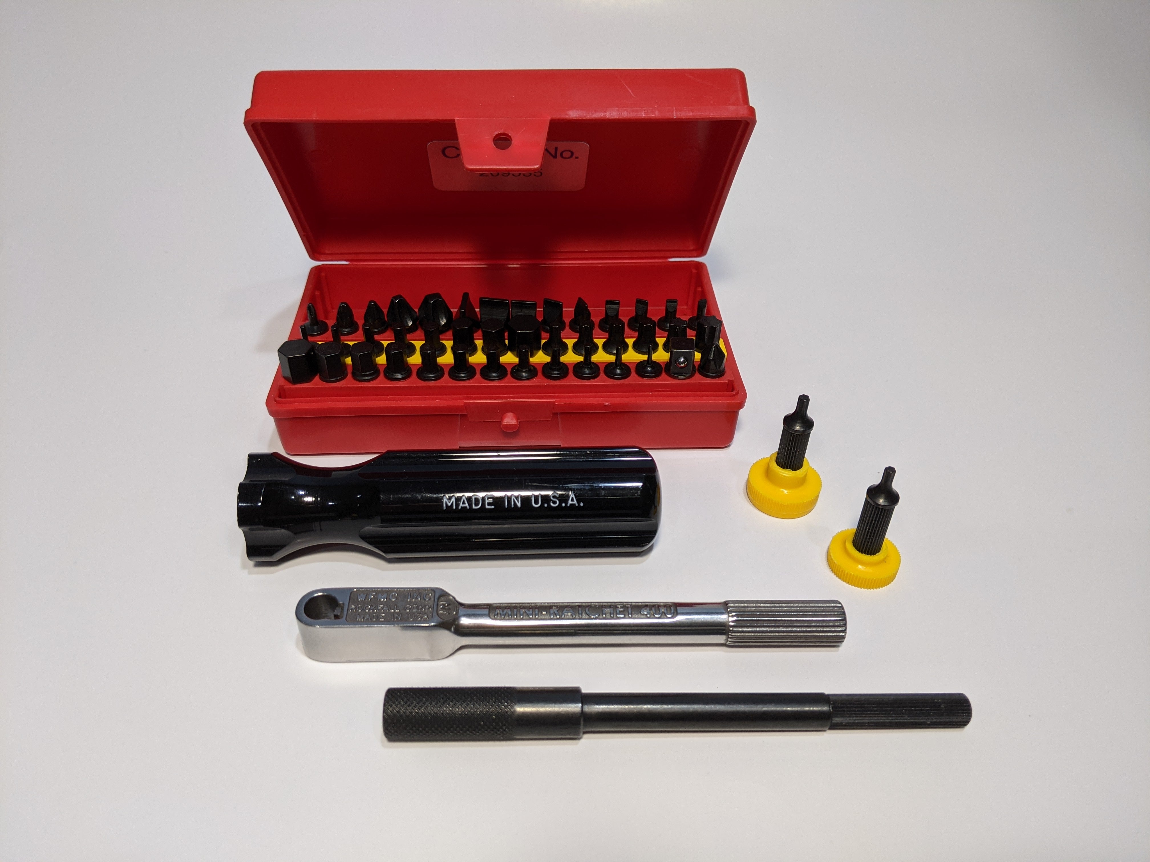 Wadsworth Ratchet Set Mini Super Deluxe 52 pc w/4 Tools – Wadsworth Falls Mini  Ratchet